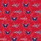 NHL Licensed Washington Capitals 1199 Cotton Fabric by the Yard